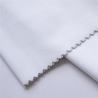 China Shrink-Resistant Breathable Warp Knitted Quick Dry 100% Silk Spandex 4 Way Milk Polyester T-shirt Print Fabric for sale