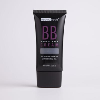 China Home Used Cosmetics 50ml 100ml ODM Summer Sunscreen Man And Female BB Cream Oval Black Tube for sale