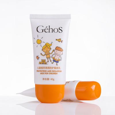 China Solation BB Cream Cosmetics Tube Packaging 50g Offset Printing for sale