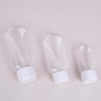 China 30ml 60ml 100ml Clear Unique Cosmetic Container Squeeze Shape Cream Soft Tube Bottle For Hand Cream for sale