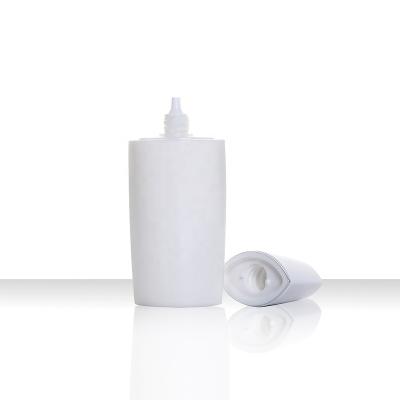 China Screw On Cap Cosmetic Plastic Sunscreen Cream Sunscreen Packaging Bottle 60ml for sale