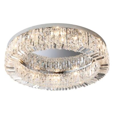 China Wholesale Light Luxury Lamp Outdoor Mounted Crystal Living Room Post-modern Bedroom Ceiling Light Dining Room Lamp for sale