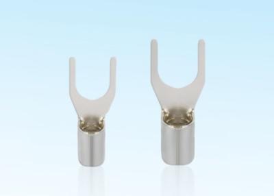 China Safety Spade Non Insulated Terminals , 8 Awg Spade Terminal With Tin Plated Connectors for sale