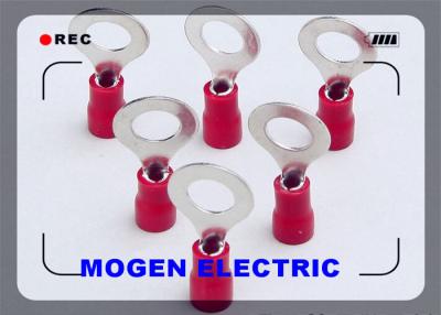 China RV Good Quality Copper Ring Cord End Insulated Wire TerminalsConnector Easy Entry red for sale