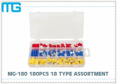 China 65pcs splice type Insulated heart shrink Terminal Assortment Kit Connector , Electrical Crimp Connector Kit for sale