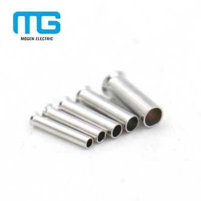 China Non insulated  End Terminals Wire Copper Crimp Connector Pin Cord End Terminals for sale