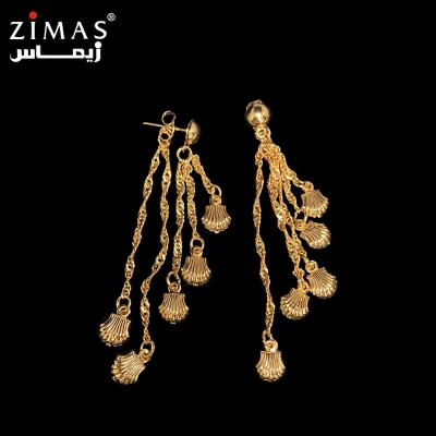 China TRENDY Vintage Gold Race Wire Tassel Drop Earrings Long For Women Shiny Geometric Korean Earring Fashion Dangling Bow Earring for sale