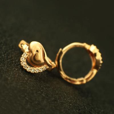 China Fashion TRENDY Gold Studs Earring Cubic Zirconia Jewelry Women Earring for sale