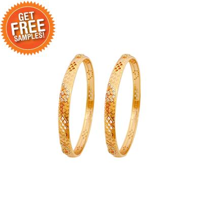 China FASHIONABLE Hot Sale Luxury 24k Gold Filled Jewelry Gold Plated Cubic Zirconia Bangle Bracelet For Women for sale