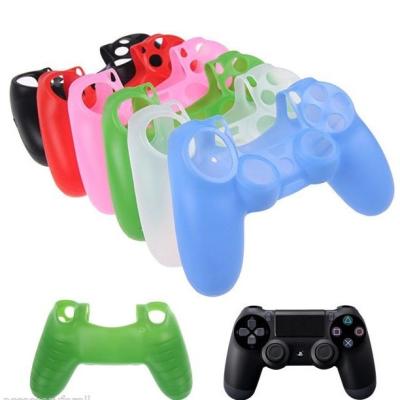 China Protective & Decoration For PS4 Gamepad Silicone Cover Case Rubber Gel Cover Device For Playstation 4 Controller Controle Joystick for sale