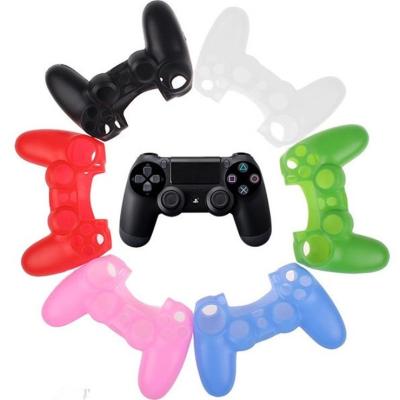 China Protective & Decoration For PS4 Gamepad Silicone Cover Camouflage Rubber Case Cover Device For Playstation 4 Controller Controle Joystick for sale