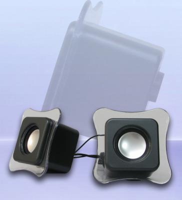 China High Tech Micro Cube Computer Speakers USB Powered Stylish 5V for sale