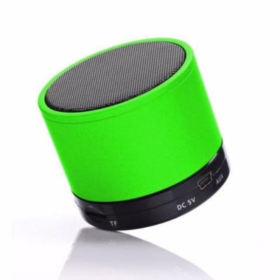 China Metal Cylindrical Portable Wireless Bluetooth Speakers for iPad TF Card Slot for sale