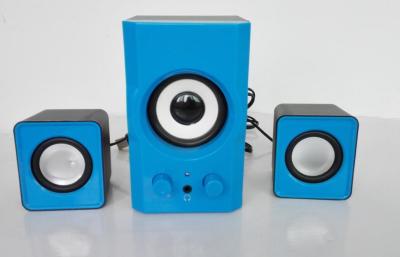 China Amazing Low Bass 2.1 Computer Speakers With Headphone Jack 3.5mm for sale