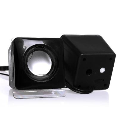 China Loud Cube USB Compact Stereo Speakers For Smartphones High Performance for sale