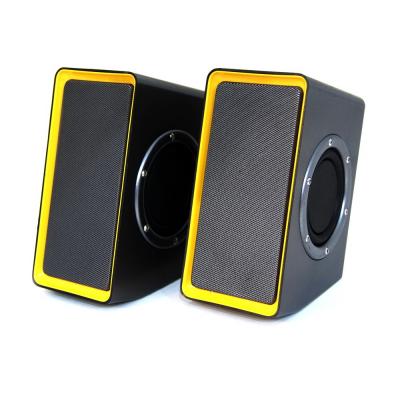 China Eleganter Tischplattenmultimedia USB-Sprecher Subwoofer-Vertrag für Computer zu verkaufen