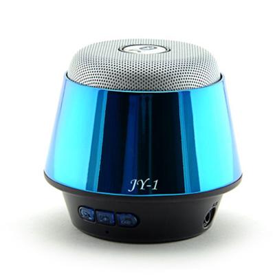 China USB Battery Powered Portable Wireless Bluetooth Speakers Blue With Mic for sale