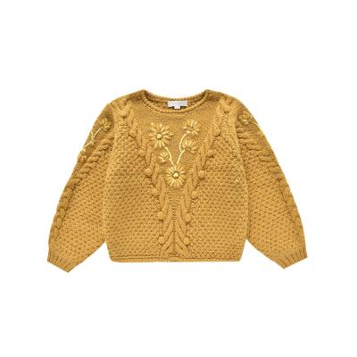 China Anti-Wrinkle Manufacturers Custom Autumn Winter Clothing Toddler Children Rainbow Knitted Cardigan Babies Sweater for sale