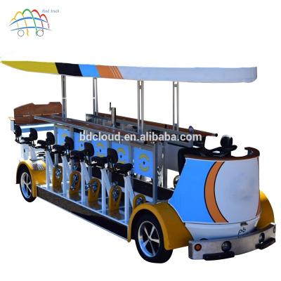 China Best-selling bar beer bike park aluminum mobile beer bike for sale for sale