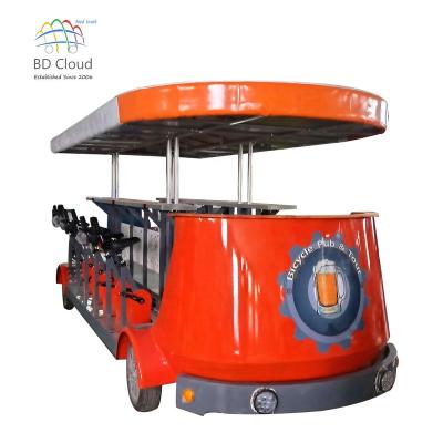 China Popular direct beer party bike aluminum alloy maker mobile beer bike for sale for sale