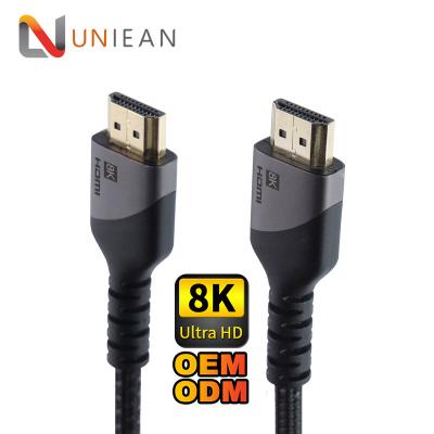 China Video Game Player 2.1 Version 48 Gbps Support HDR TDR 8K 60Hz 4K 120Hz Dynamic Resolution HDMI Cable 8K Accessories And Parts Commonly Used for sale