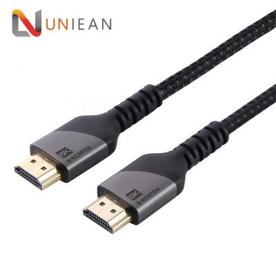 China 48Gbps Ultra High Speed ​​Version 8K v2.1 60Hz HDMI Compatible Thin Cable 5m 3 Meters Attach With HDTV Televisions All HDMI Devices HDM001-GA-05 for sale