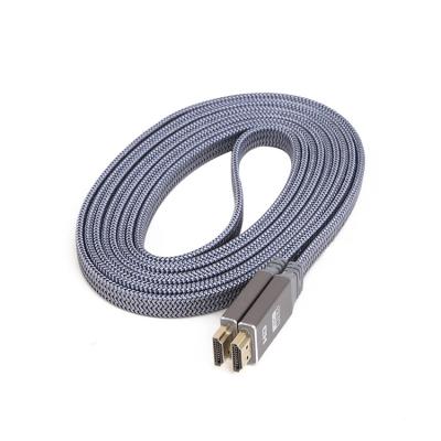 China Manufacturer Aluminum Alloy Shell Flat Good Quality HDTV HDMI to HDMI Cable 4K for HDTV Projector for sale