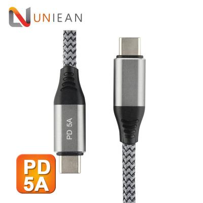 China Multifunctional Type-c USB Cable 20V5A 100W Chip USB Cable Fast Charging W/ Support Emarker for sale