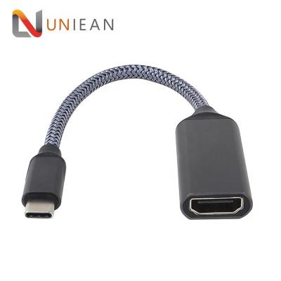 China Plug and Play USB Type C to HDMI 3.1 Male to Female 4k 30Hz HDMI to USB Converter for sale