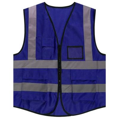 China Wholesale Custom Roadway Safety Jacket Vest Safety Reflective Vest With Log Printed for sale