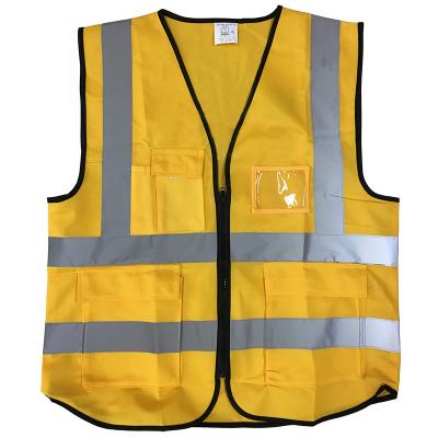 China Wholesale Custom Pavement Safety Vest Personal Protective Jacket Safety Reflective Vest With Logo for sale