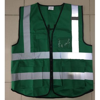 China Custom High Visibility Work Vest Construction Safety Vest Pavement Safety Reflective Clothing With Logo for sale