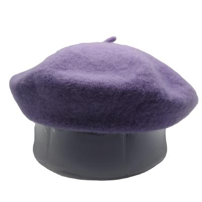 China Character Guaranteed Quality Product Unique Popular Women Fashion Wool Knitted Beret for sale