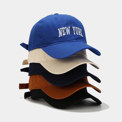 China breathable & Waterproof OEM New Trucker Hat Cotton Baseball Hat New York Listing Unisex Adjustable Baseball Hat for sale