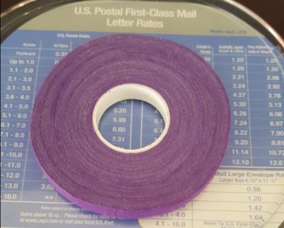 China Purple cotton sports Finger Tape support finger protection tape size 10mm x 13.7m for sale