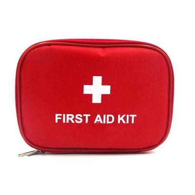 China Waterproof Emergency bag first aid kit strong EVA PU Fabric Bag in Red for sale