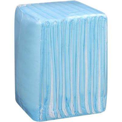 China Custom size waterproof hospital underpad patient nonwoven pad in blue, ISO CE FDA approved for sale