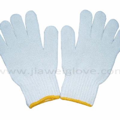 China Outowork Factory Price Wholesale Cotton Knitted Construction Gloves for sale