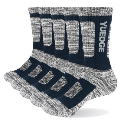 China High Quality Breathable Cushion Breathable Crew Outdoor Walking Socks for sale