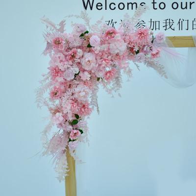 China New Designed Artificial Flower Arrangement Flower Ball in Natural Touch for Wedding Centerpiece Wedding Table Decoration for sale