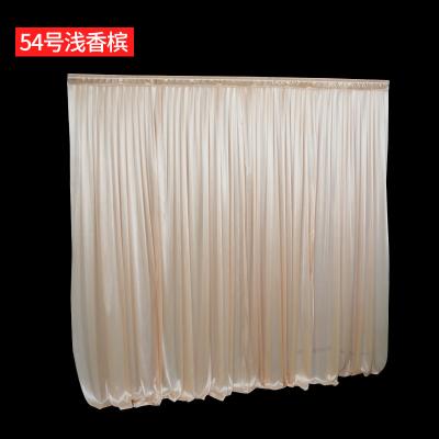 China Ice Silk Wedding Props Sheer Backdrop Curtain Party Supplies Set Party Decoration Backdrop For Party Decoration for sale