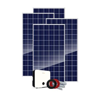 China Complete Solar System 3000w 4000w 5000w 8kw Residential System On Grid Solar Power Systems On Grid for sale