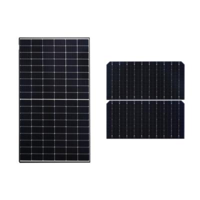 China fotovoltaica 400 mini placa teisun frame black solar power system suntech PV module 182mm perc 10bb solar cell half for sale