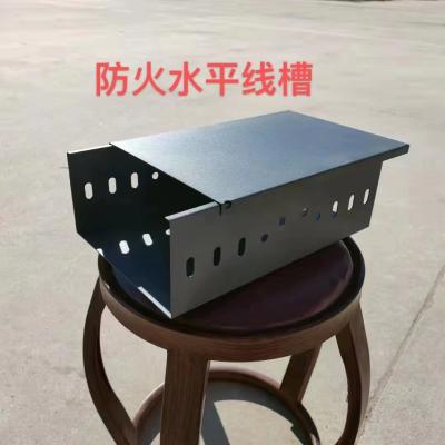 China Wall Mounted Fire Resistant Cable Tray 2mm Thickness  100mm Width for sale