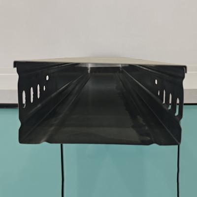 China Customizable Steel Trough Type Cable Tray With High Corrosion Resistance for sale