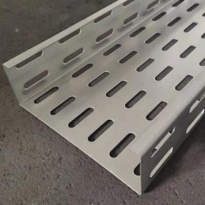 China Wall Mount Industrial Cable Tray With Galvanized Coating Surface Protection System for sale