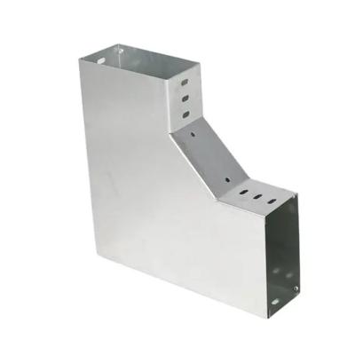 China Rectangular Steel Cable Tray Connectors Wall Mounted Fire Resistant Connectors for sale