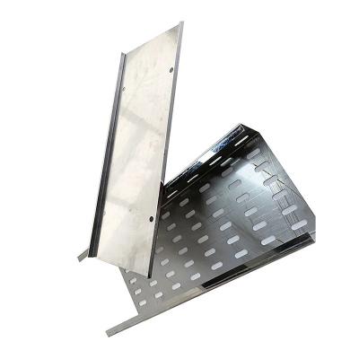 China Rectangle Stainless Steel Cable Tray With Durability And Air Circulation for sale