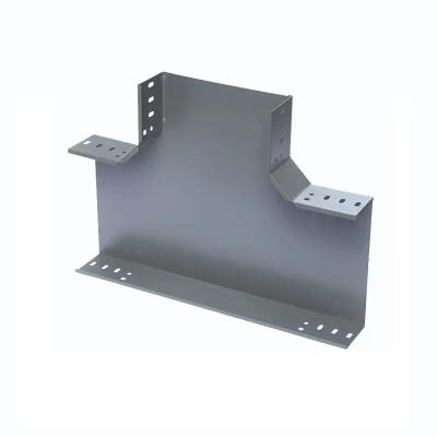 China Rectangular Steel Cable Tray Fittings With Corrosion Resistance And Galvanized Finish for sale