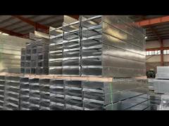 Fire Resistant Steel Cable Ladder Tray Wall Mounted Installation Weatherproof Bends and Tees